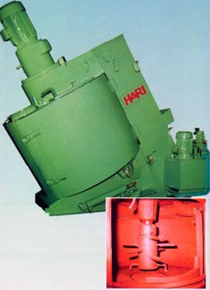 High Efficiency Counter Current Intensive Mixer