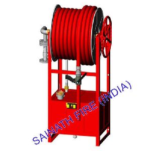 Foam Hose Reel With Tank Stainless Steel