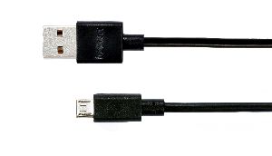 DATA CABLE 2A BLACK 2M MICRO USB