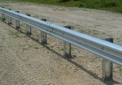 metal beam crash barriers