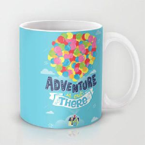 Adventure Print Coffee Mug