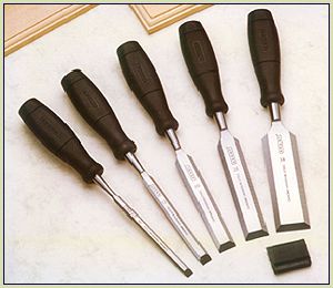 BEVELLED EDGE CHISELS and MORTISE