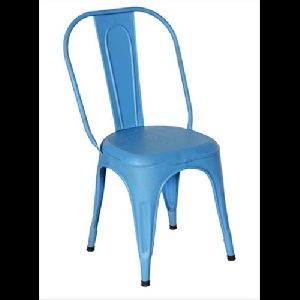 HV178 Blue Metal Chair