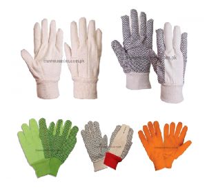 cotton drill gloves