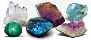 raw gemstones