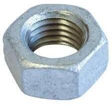 galvanized nut