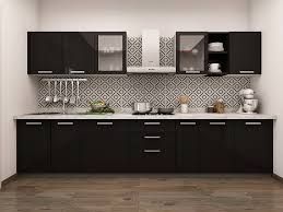 straight modular kitchen