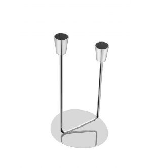 2 HEAD CANDLE STAND