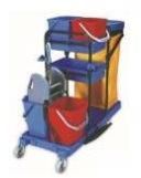 Multi Function Janitor Cart