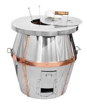 Brass Round Tandoor