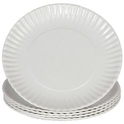 Disposable Wrinkle Paper Plates