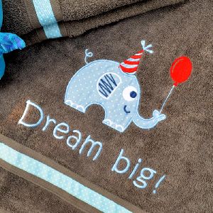 Dream Big bath towel