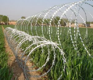 Razor Blade Barbed Wire