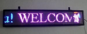 led moving sign