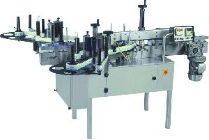 Flat Bottle Sticker Labeling Machine