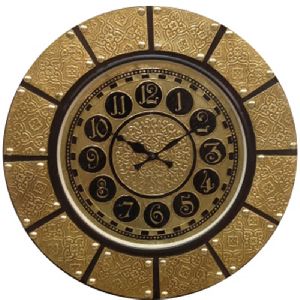 Decorative Brass Wall Clock