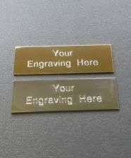 Engraved Metal Plate