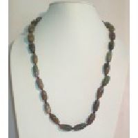 gemstone bead necklace