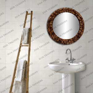 wooden wall mirrors