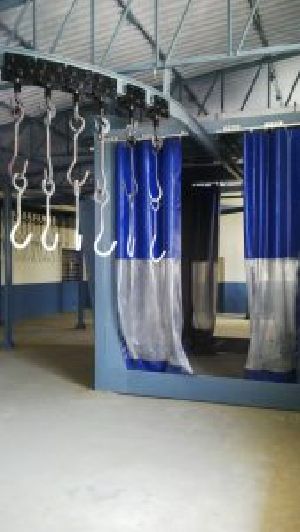 dry draft painting spray booth