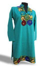 Preet Aqua Blue Kurti