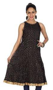 Rajrang Black Printed Kurti