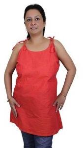 Shalini Red Spaghetti Strap Kurti