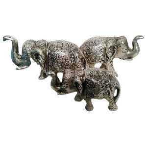Aluminium Elephant Sculptures