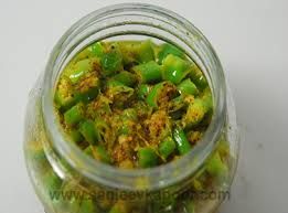 Green Chilli Pickle