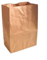 Flat Grocery Paper Bag