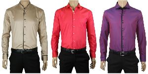 Mens Plain Formal Shirts