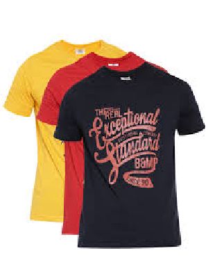 Mens Round Neck T-shirts