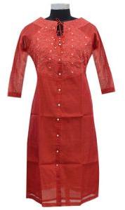 chanderi silk kurtis