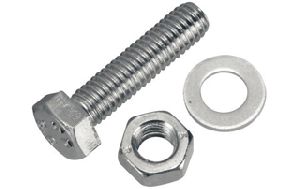 Hex Nut Bolt and Washer