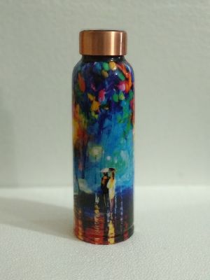 Designer Copper Water Bottle