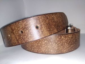 PrintedLeatherMenBelt