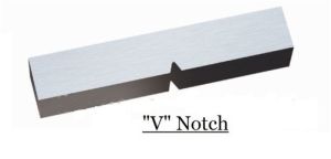 V Notch Broaching Tool