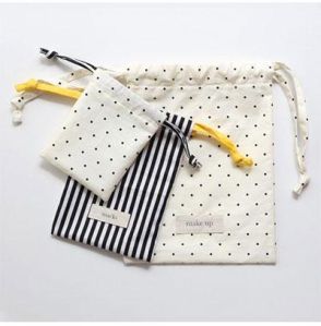 Cotton Pouch Bags Drawstring