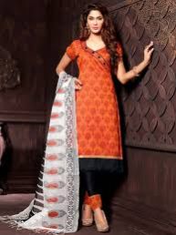 block print cotton salwar kameez