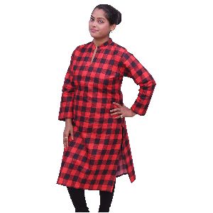 Checkered Kurtis