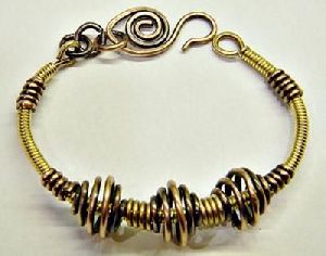 Brass Wire Necklace