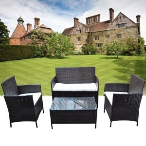 Garden Rattan Sofa Set