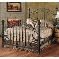 Wrought Iron Double Bed