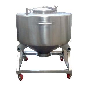 Conical Bottom IPC Bin