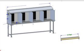 Clean Room Inspection Booth