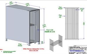 Clean Room Sieve Cabinets