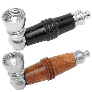 Metal and Wooden Smoking Pipes 03