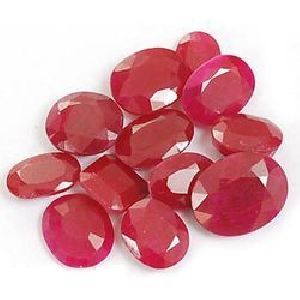 Red Corundum Sapphire Stones