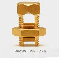Brass Line Taps