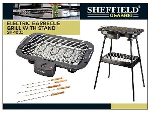 ELECTRIC BARBECUE GRILL WITH STAND